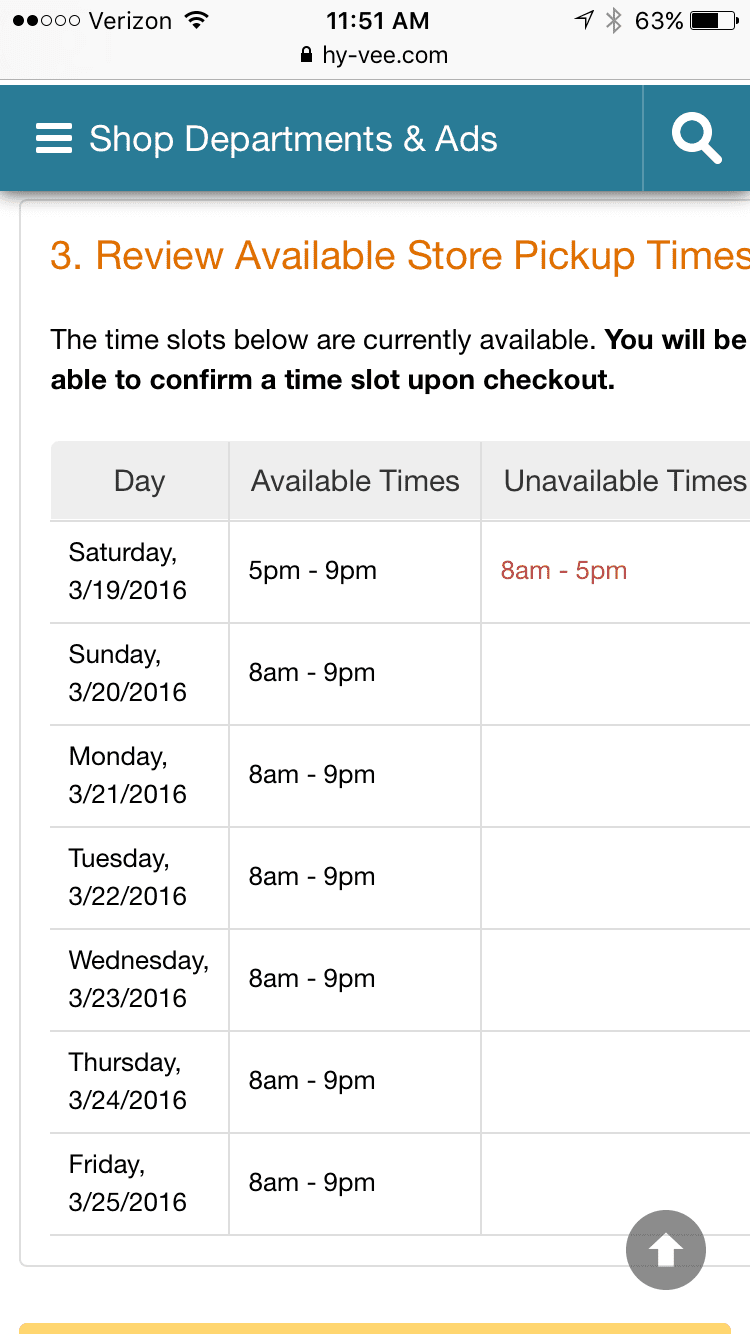 HyVee Aisles Online, Making Multitasking Easy! Russell’s Adventures