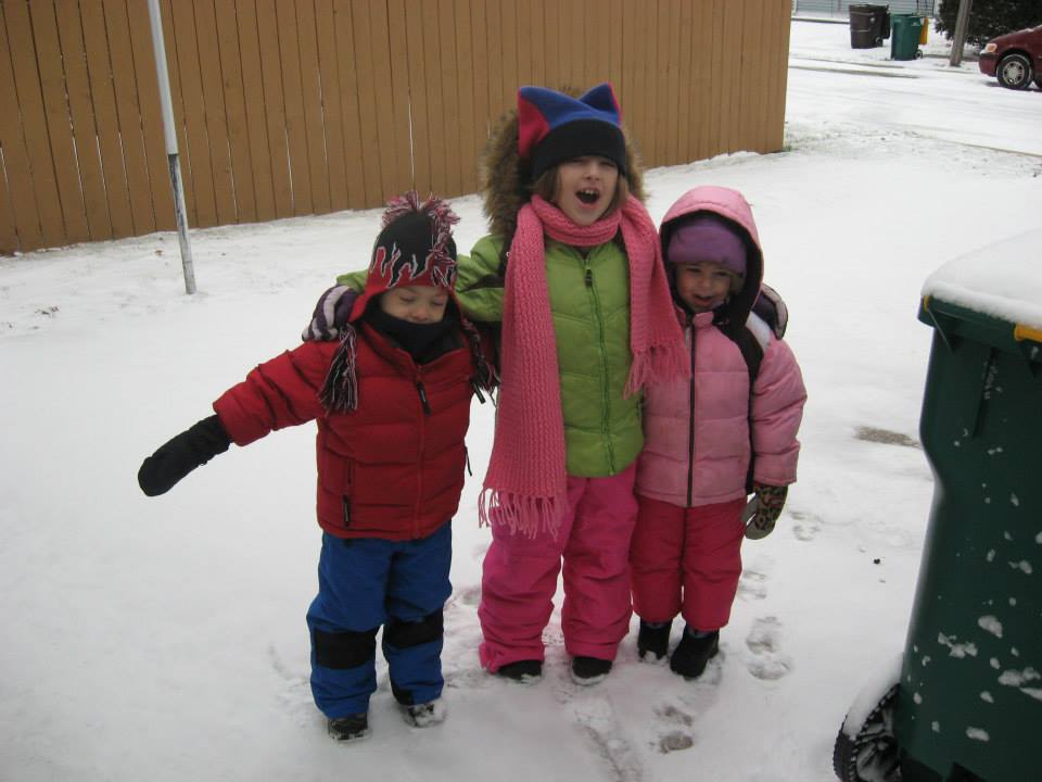 23 degrees! Outside they Go! Hands-on learning!