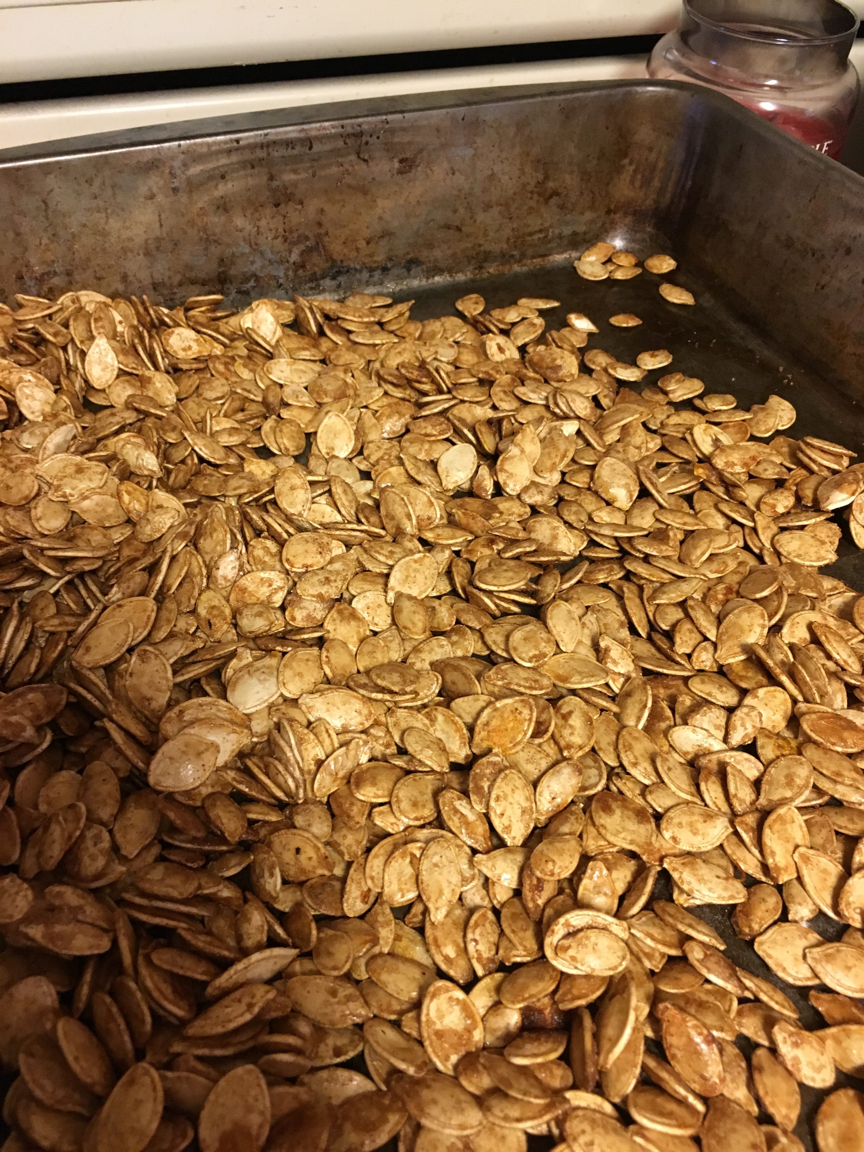 Pumpkin pie pumpkin seeds