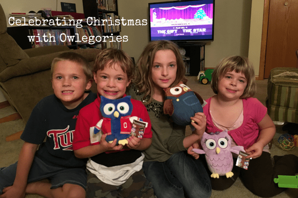 Celebrating Christmas with an Owlegories giveaway