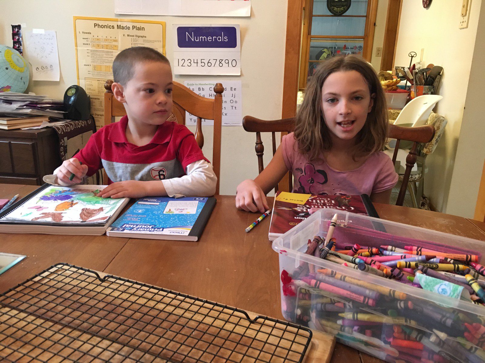 When do you throw in the towel with your homeschool day?
