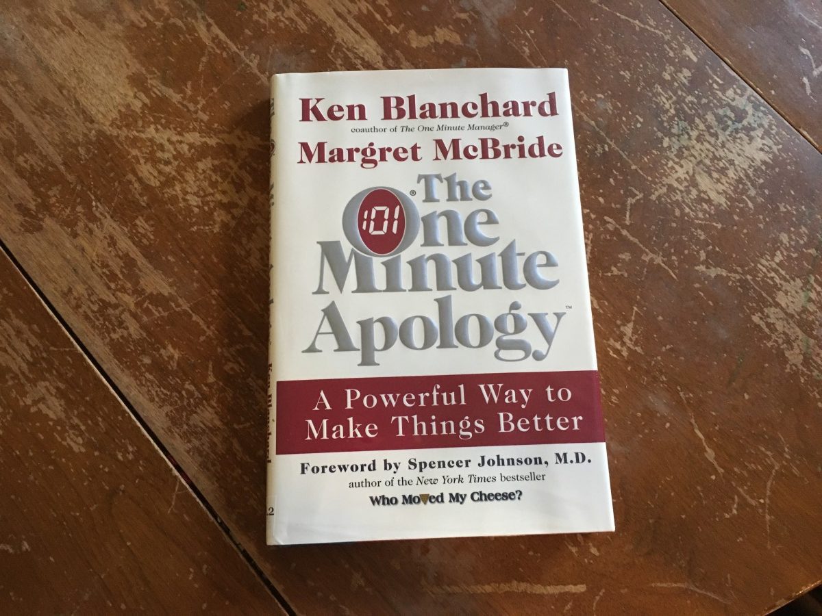 The One Minute Apology