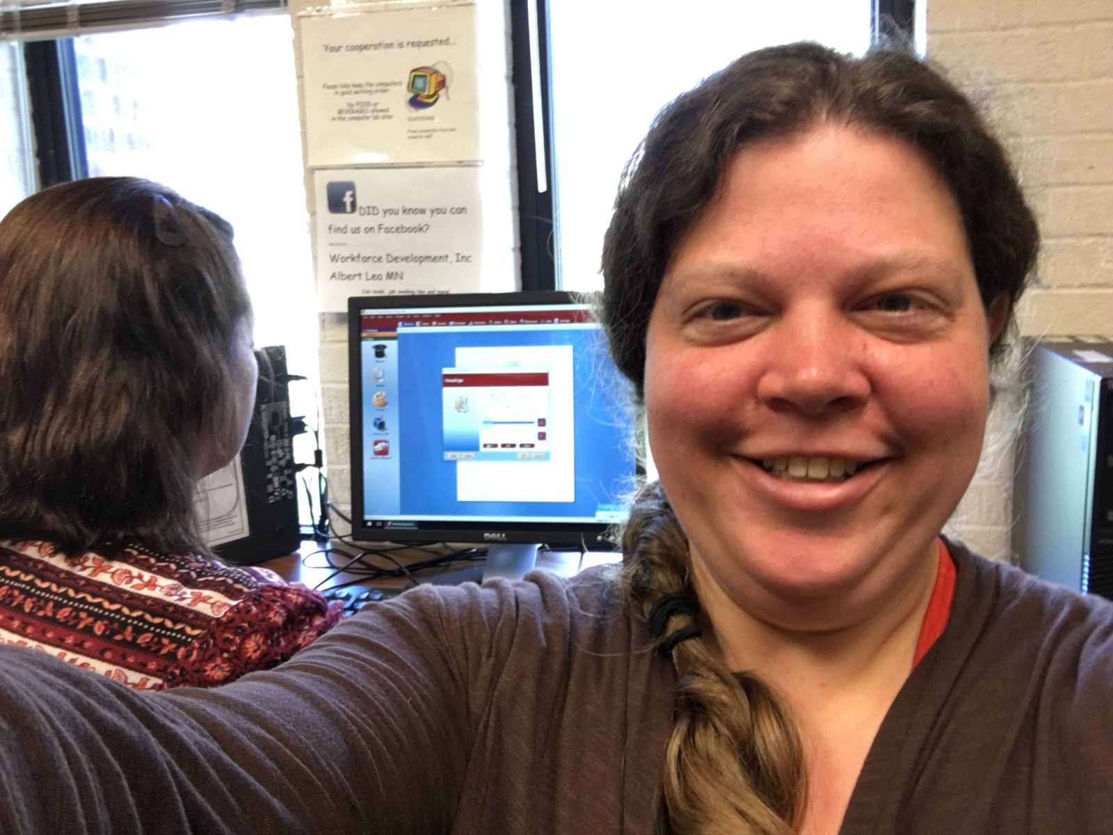 Valerie Kvale at the Workforce Development Center is making positive impact.