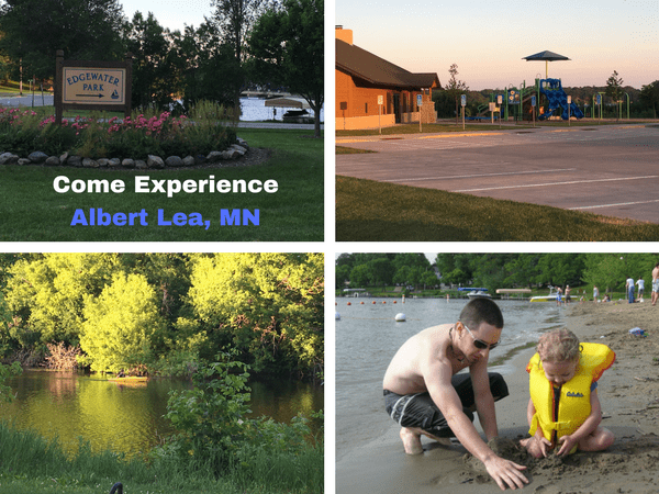 Edgewater Park is one of our favorite parks in Albert Lea, MN.