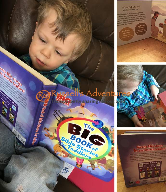 Timmy’s new toddler bible