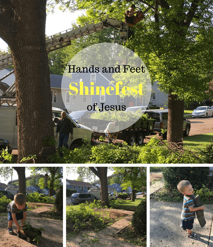 AZ-One, Shinefest, practical hands and feet of Jesus