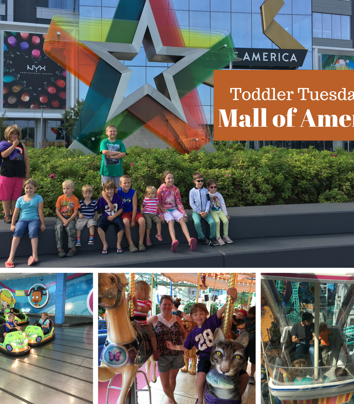 Toddler Tuesday at the Mall of America