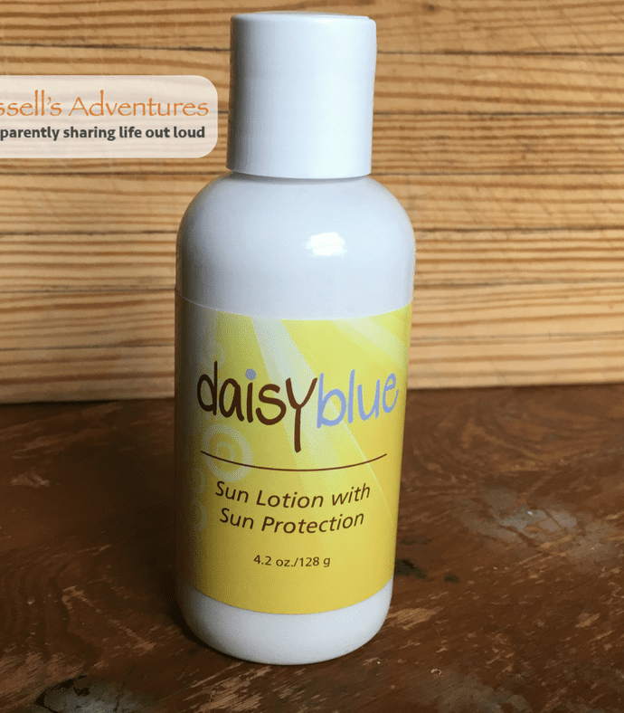 Daisy Blue Naturals has a sunscreen even Naomi can use