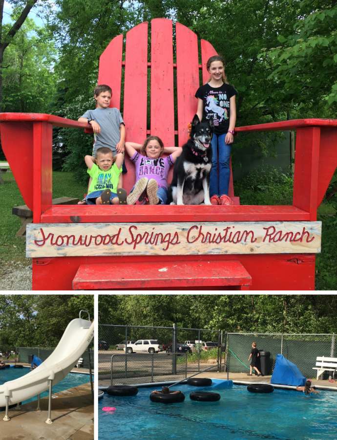 Camping at Ironwoodsprings Christian Ranch near Stewartville, MN