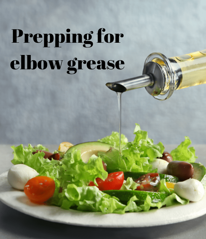 Prepping for Elbow Grease