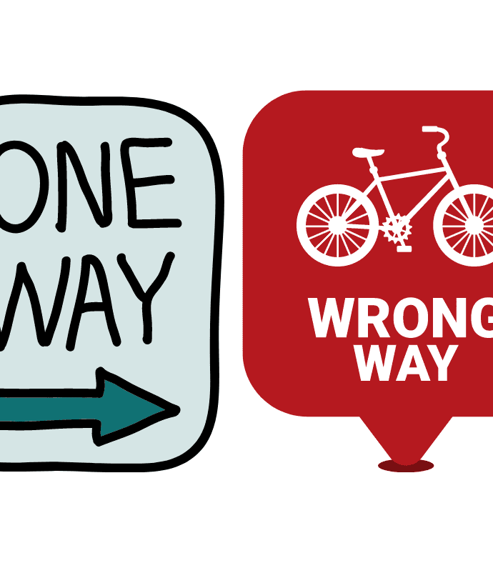 Swimming the Opposite direction